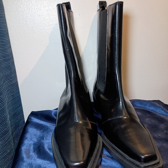 🩷 YOOX Chelsea Boots Size US 10.5 EU 41 - Picture 8 of 10